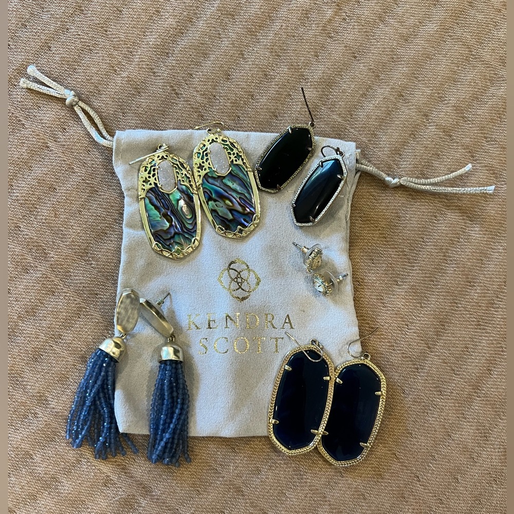 5 Pairs of Kendra Scott Earrings